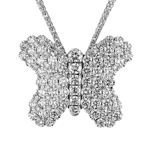Pendant in 18k Gold with Diamonds