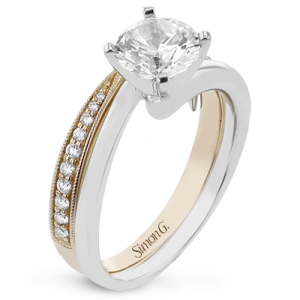 Wedding Set in 18k Gold with Diamonds