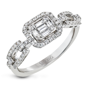 Right Hand Ring in 18k Gold with Diamonds