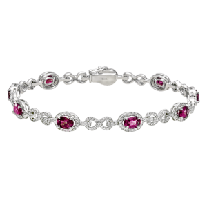 Color Bracelet in 18k Gold with Diamonds