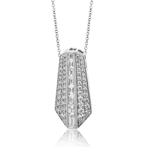 Pendant in 18k Gold with Diamonds