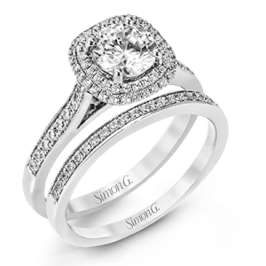 Wedding Set in 18k Gold with Diamonds