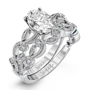 Wedding Set in 18k Gold with Diamonds