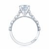 Round Solitaire Engagement Ring - Image 2