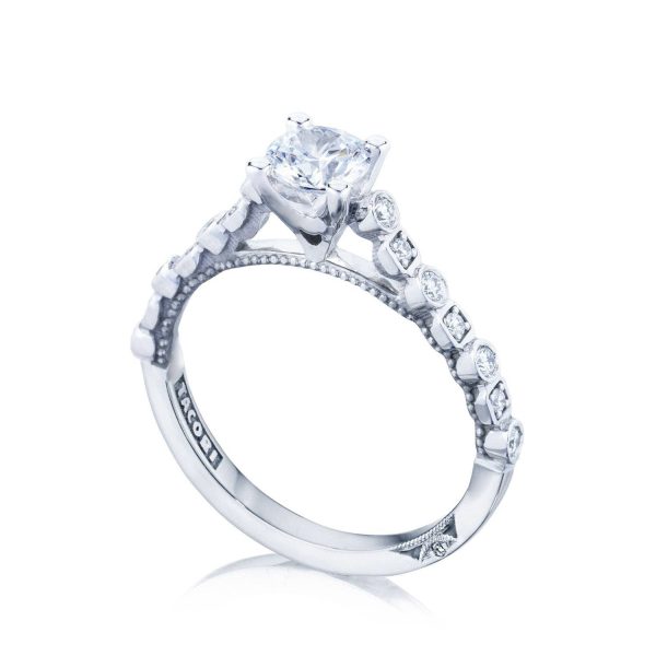 Round Solitaire Engagement Ring - Image 4