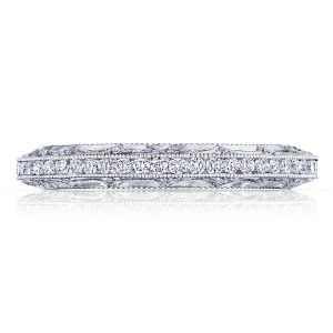 Channel Set Wedding Band