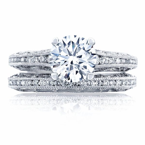 Round Solitaire Engagement Ring - Image 3