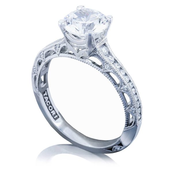 Round Solitaire Engagement Ring - Image 4