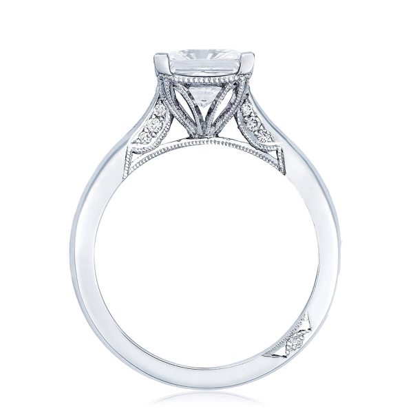 Princess Solitaire Engagement Ring - Image 2