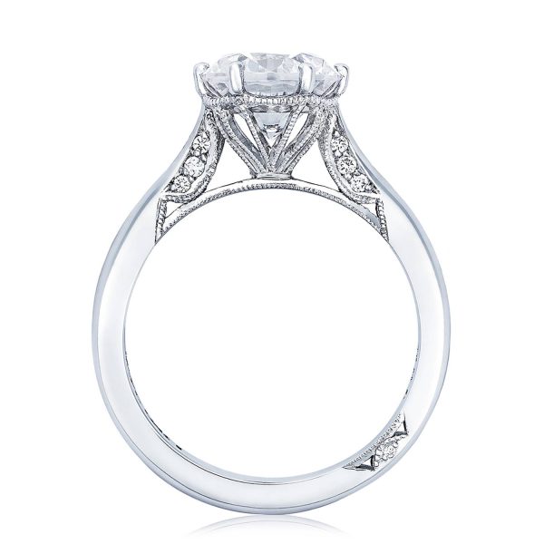 Round Solitaire Engagement Ring - Image 2
