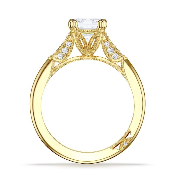 Emerald Solitaire Engagement Ring - Image 2