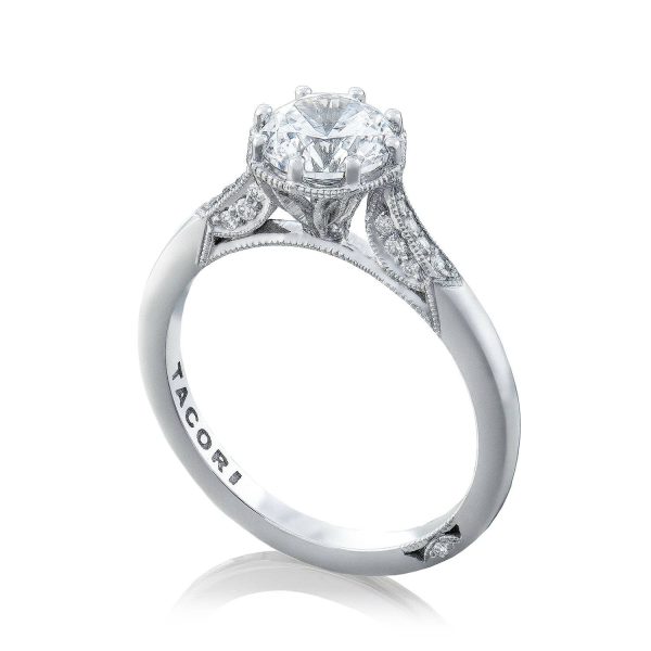 Round Solitaire Engagement Ring - Image 4
