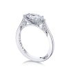 Marquise Solitaire Engagement Ring - Image 4
