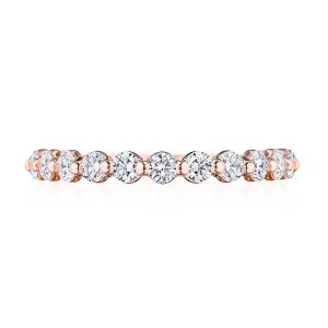 Round Diamond Wedding Band, 2.50mm