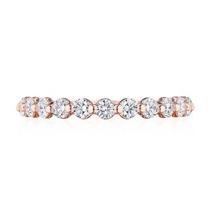 Round Diamond Wedding Band, 2.50mm