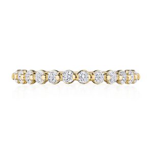 Round Diamond Wedding Band, 2mm