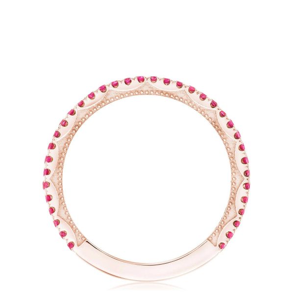 String of Pink Sapphires Ring - Image 3