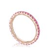 String of Pink Sapphires Ring - Image 2