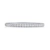 French Pavé Diamond Wedding Band - 1.5mm