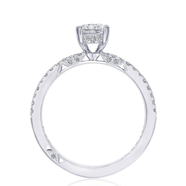 Emerald Solitaire Engagement Ring - Image 2