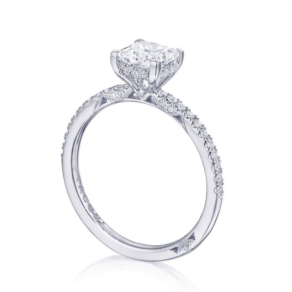Princess Solitaire Engagement Ring - Image 3