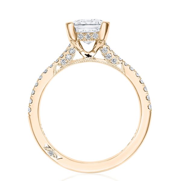 Emerald Solitaire Engagement Ring - Image 2