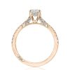 Oval Solitaire Engagement Ring - Image 2