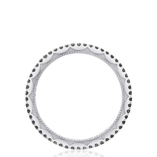Crescent Crown Ring with Black Diamond - Image 2