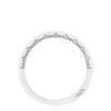 Crescent Crown Ring with Diamond - Image 2