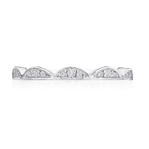 Crescent Crown Ring with Diamond