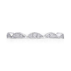 Crescent Crown Ring with Diamond