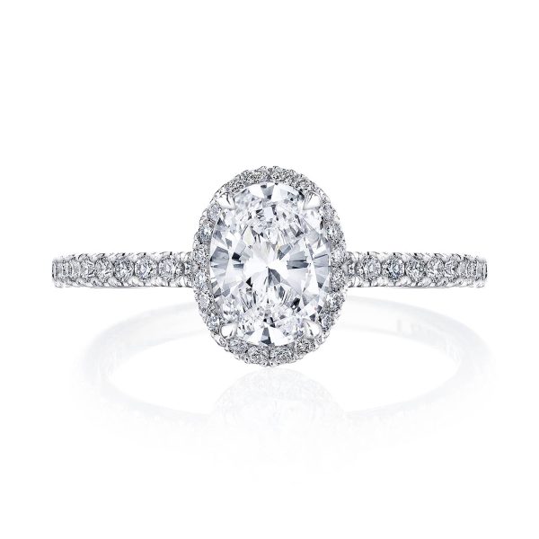 Oval Bloom Engagement Ring