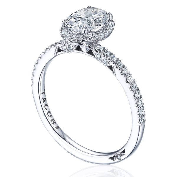 Oval Bloom Engagement Ring - Image 3