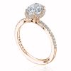 Oval Bloom Engagement Ring - Image 3
