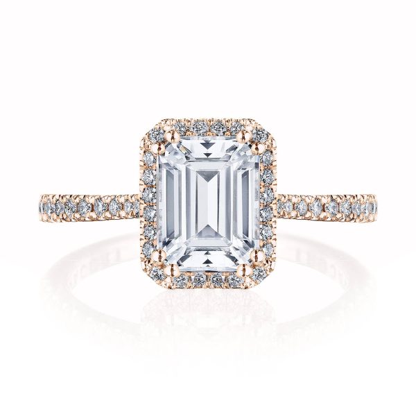 Emerald Bloom Engagement Ring