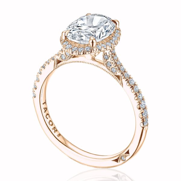 Oval Bloom Engagement Ring - Image 3