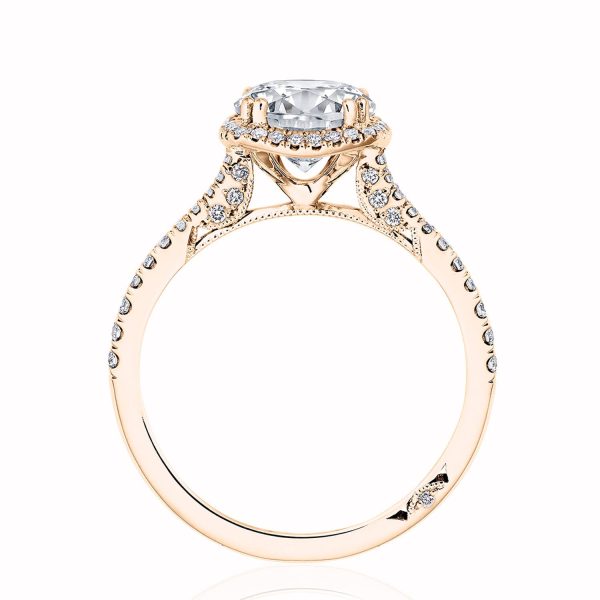 Princess with Cushion Bloom Engagement Ring - Image 2