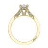 Emerald Solitaire Engagement Ring - Image 2