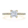 Princess Bloom Engagement Ring