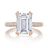 Emerald Solitaire Engagement Ring