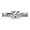 Round Solitaire Engagement Ring - Image 3
