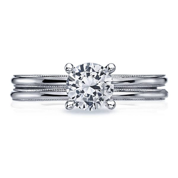 Round Solitaire Engagement Ring - Image 3