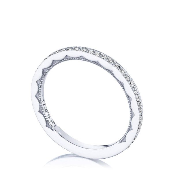 Pavé Diamond Wedding Band - 1.5mm - Image 4