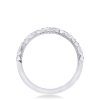 Marquise Design Wedding Band with Diamond - Image 3