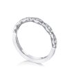 Marquise Design Wedding Band with Diamond - Image 2