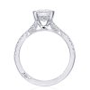 Emerald Solitaire Engagement Ring - Image 2
