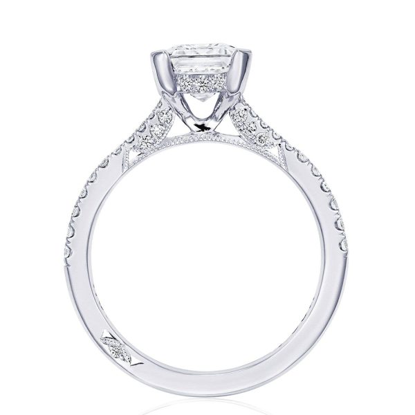 Emerald Solitaire Engagement Ring - Image 2