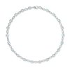 Sky Blue Topaz Link Necklace - Image 2