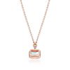 Sky Blue Topaz Necklace - 0.7ct - Image 2