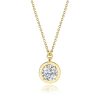 Round Cut Diamond Necklace